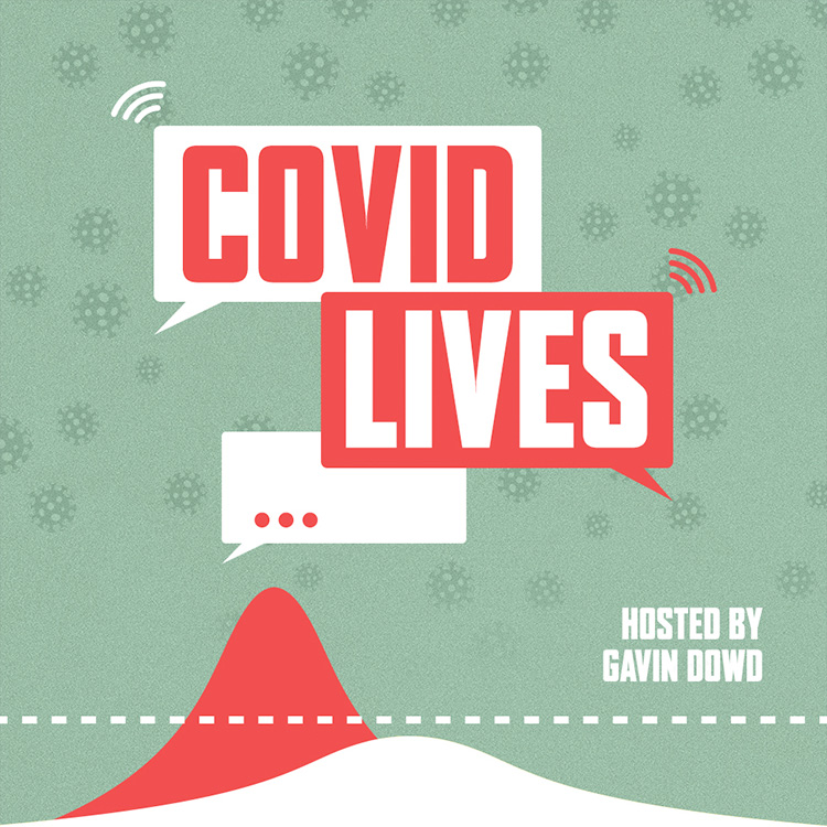 Covid Lives podcast cover